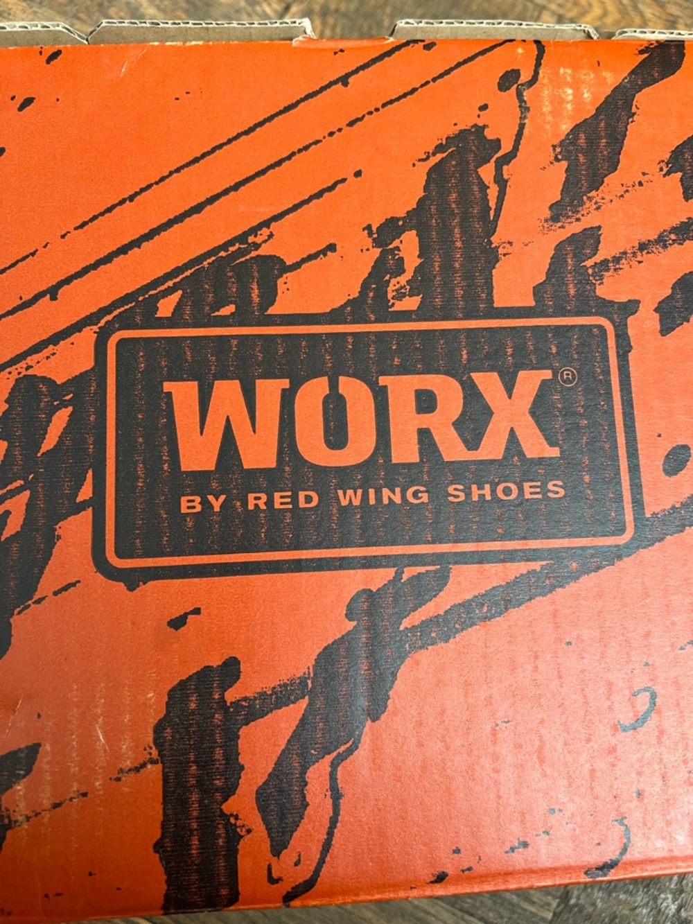 Worx by Red Wing Shoes Men's Steel toe Work Shoes -GREY/BLACK NEW IN BOX - Picture 3 of 8